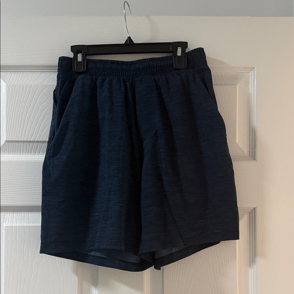 Lululemon Athletica Dark Blue Athletic Shorts
